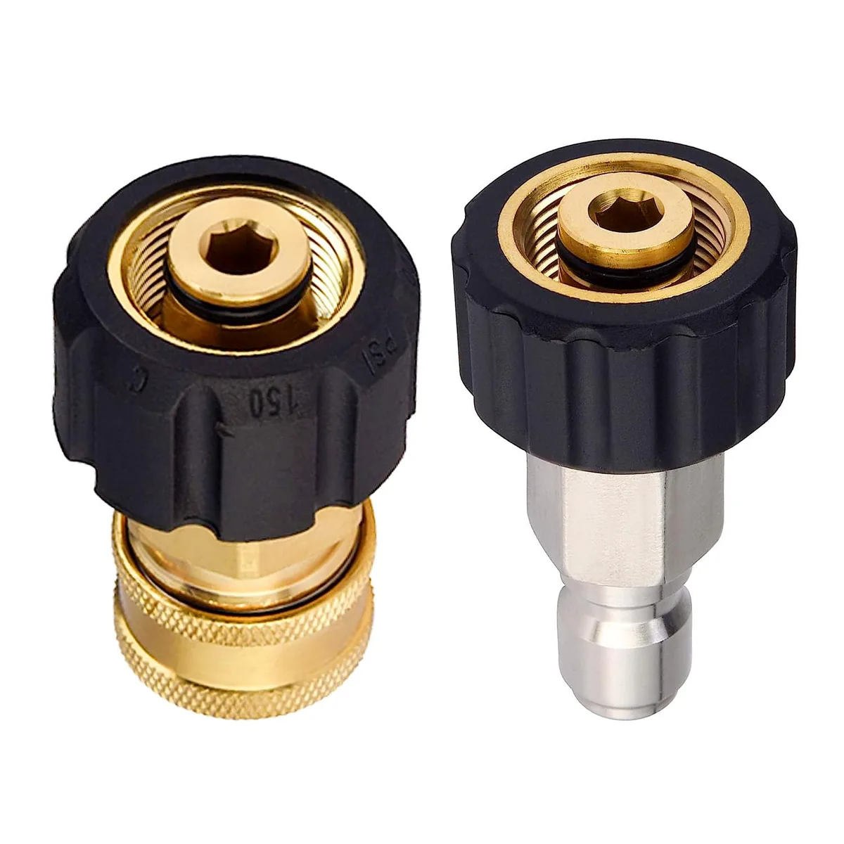 spray gun material comparison brass vs plastic