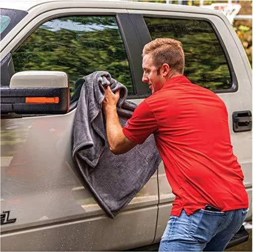 SUV roof drying technique