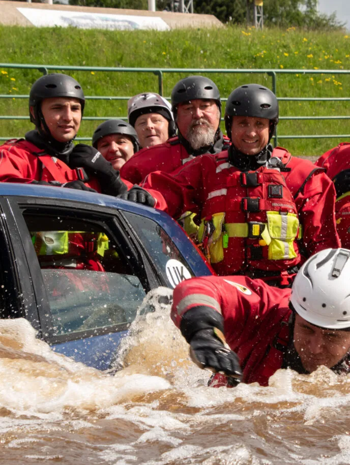 Swiftwater rescue Arizona vehicle