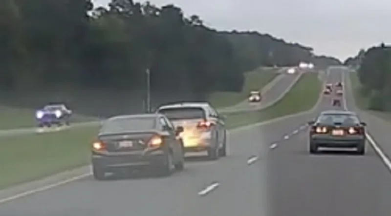 tailgating and unsafe lane change