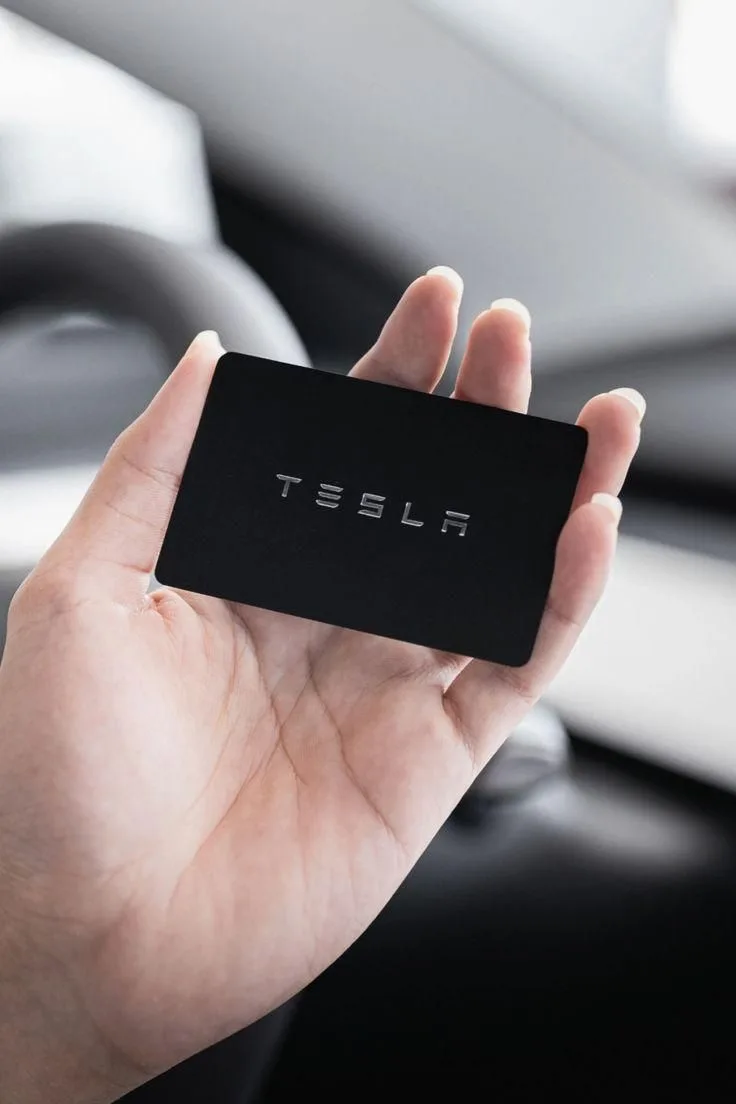 Tesla key card