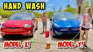 tesla official car wash recommendations model y