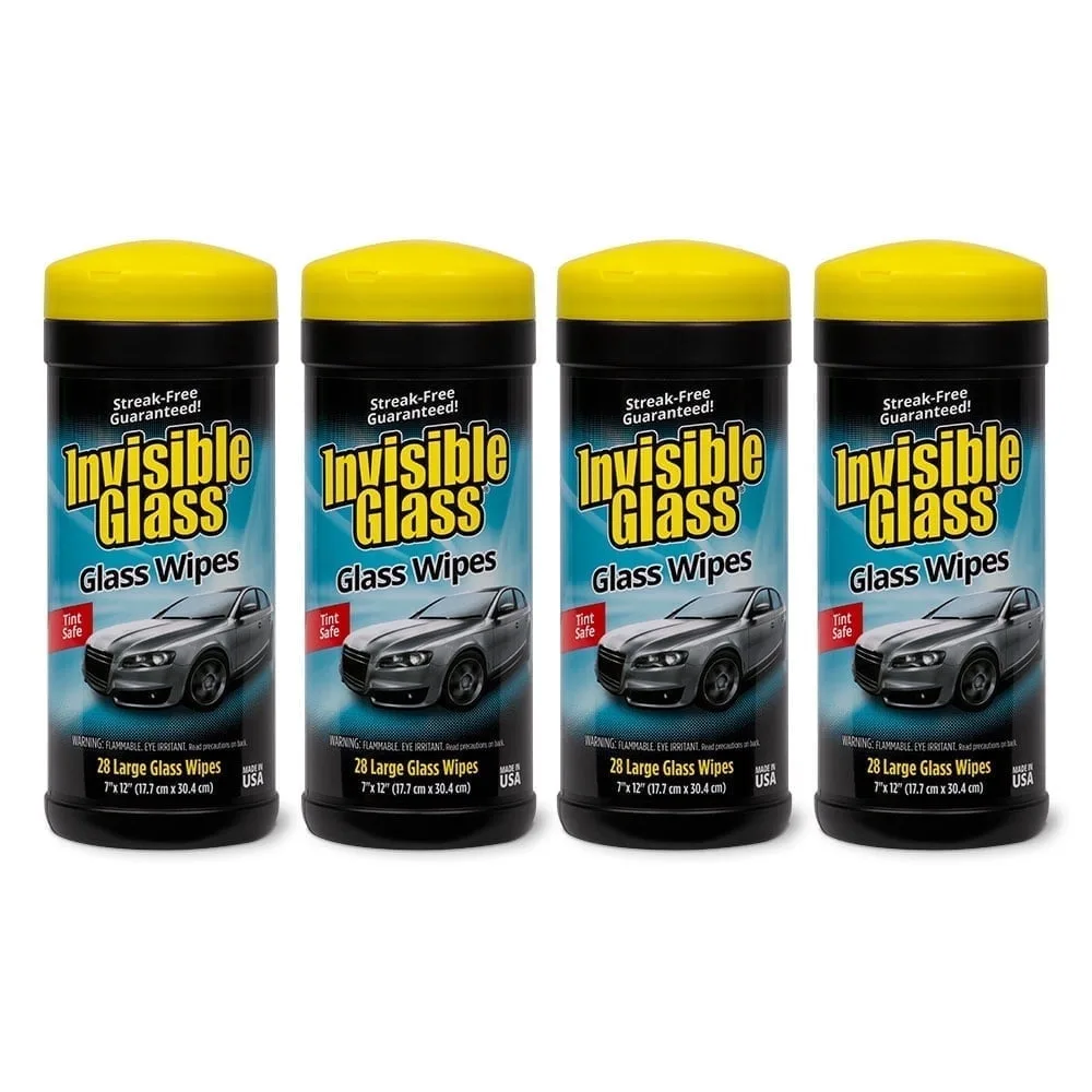 tint safe window wipes packaging