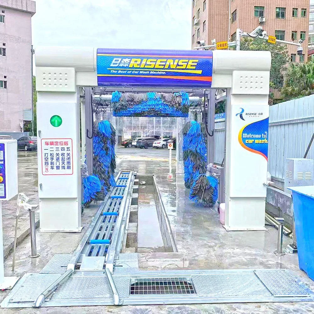 touchless car wash tunnel