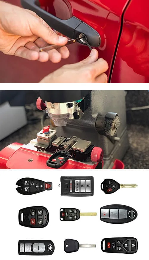 UK mobile auto locksmith programming car key