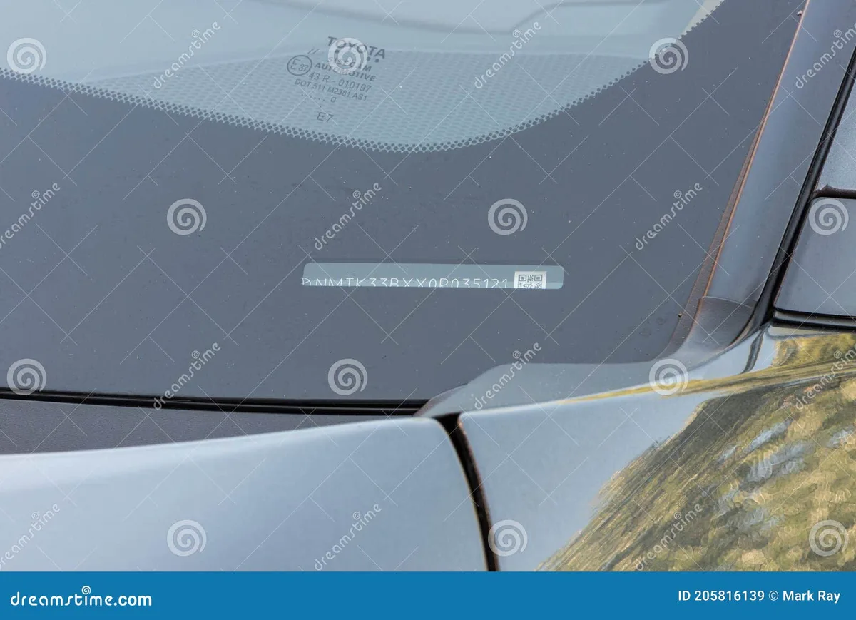 vehicle identification number inspection