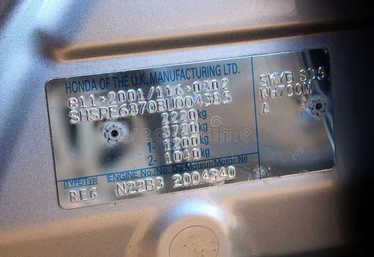 vehicle identification number VIN inspection Colorado DMV