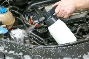 vehicles motor cleaning