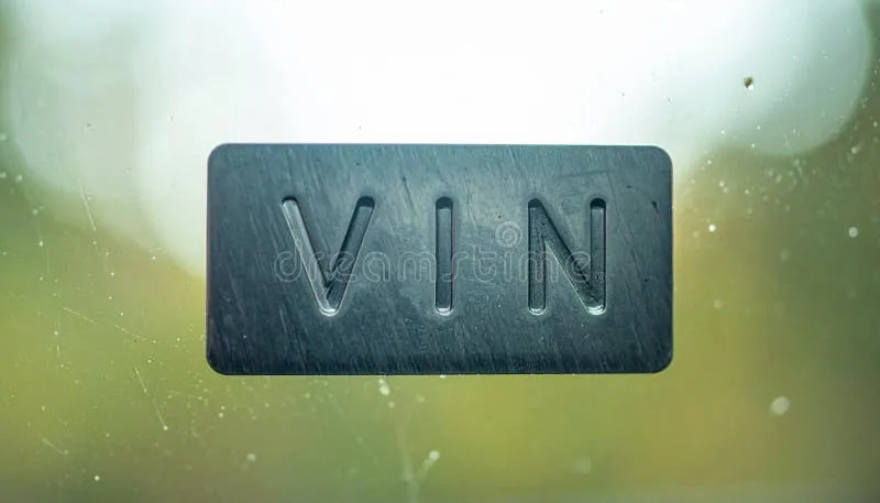 VIN plate location