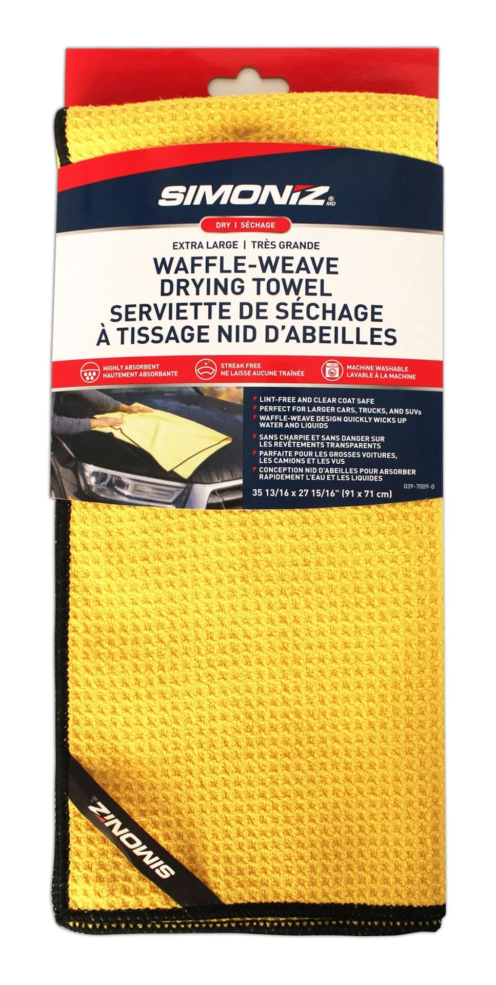 waffle weave drying towel