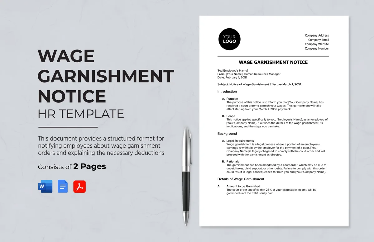 wage garnishment court order