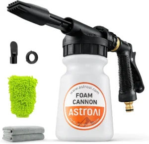 water gun help clean cars