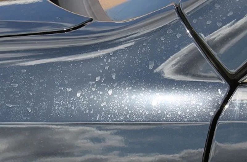water spots on paint