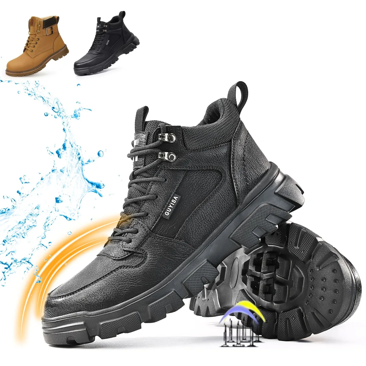 waterproof work shoes