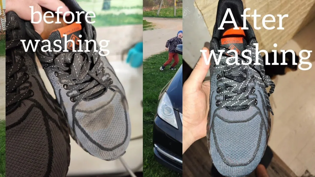 wet sneakers mistake