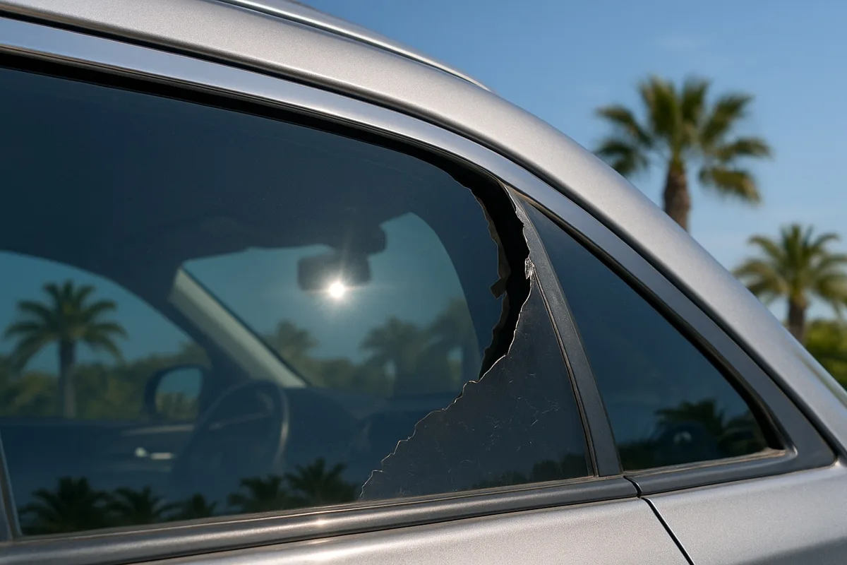 window tint damage from ammonia