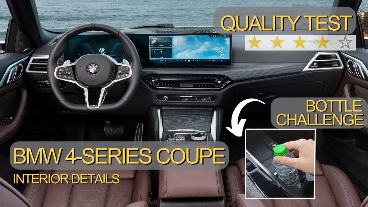 2025 BMW 430i iDrive touchscreen