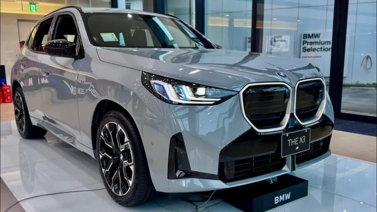 2026 BMW X3 car wash mode