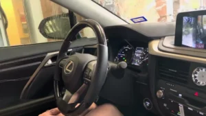 2026 Lexus in automatic car wash