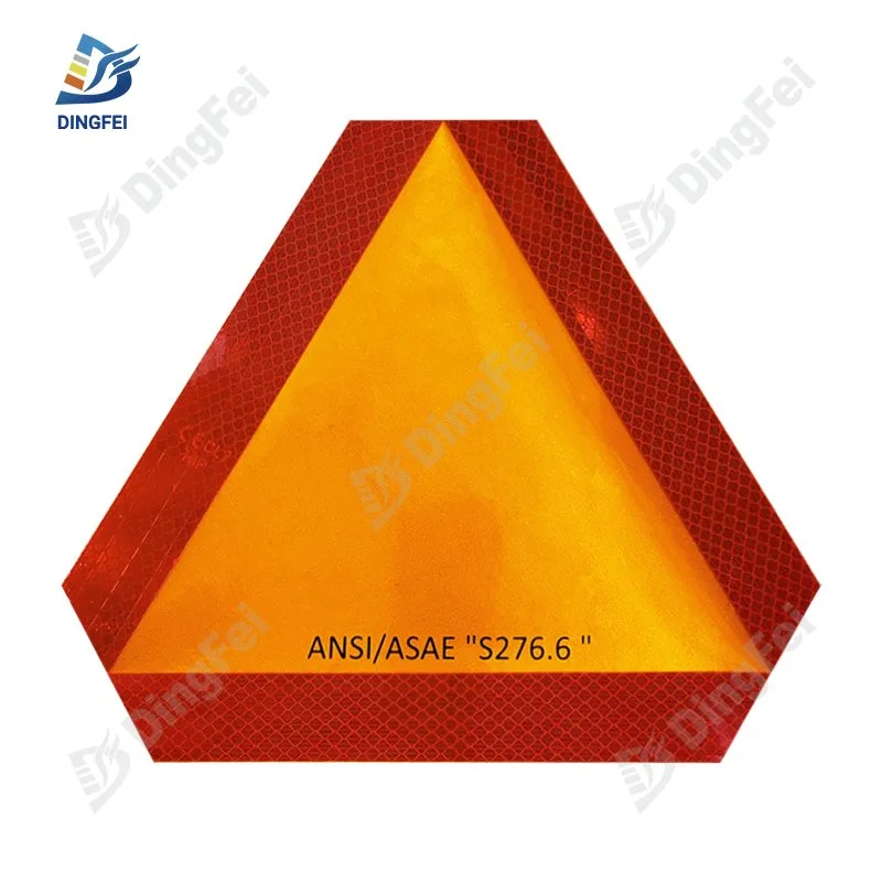 ASAE S276.5 slow moving vehicle emblem