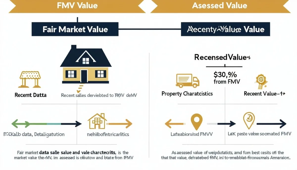 Assessed value versus fair market value