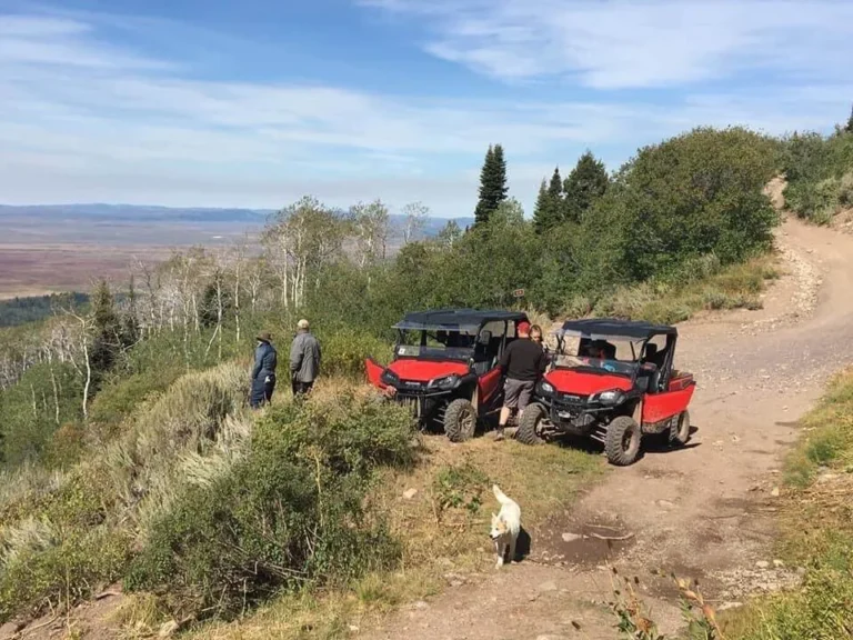 ATV and UTV on Idaho public land trail