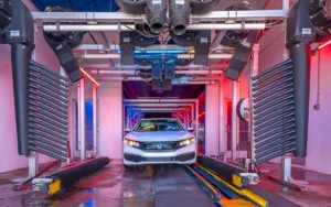 automatic car wash in England