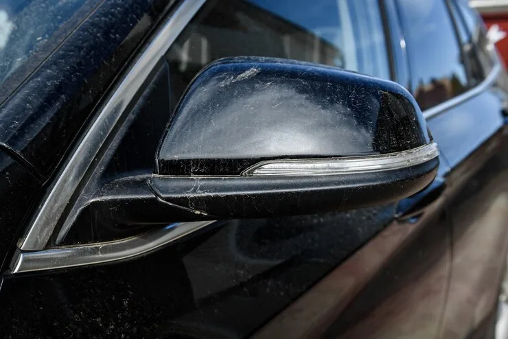 black car never stays clean