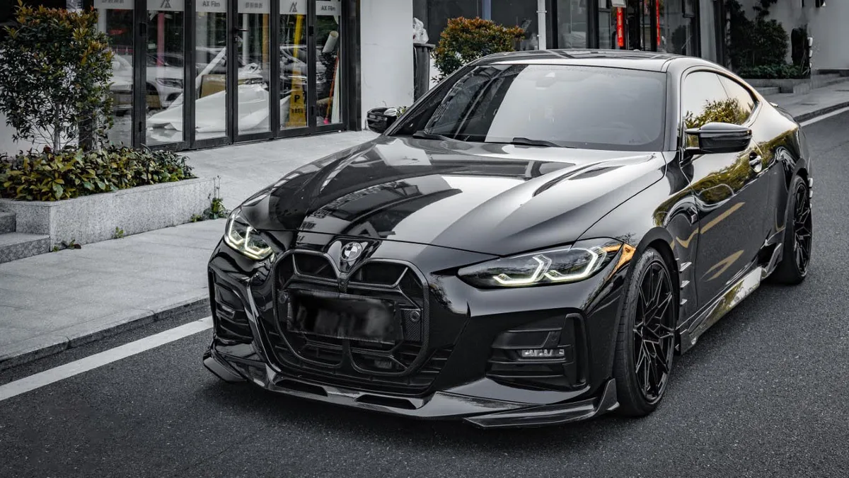 bmw 430 car wash mode