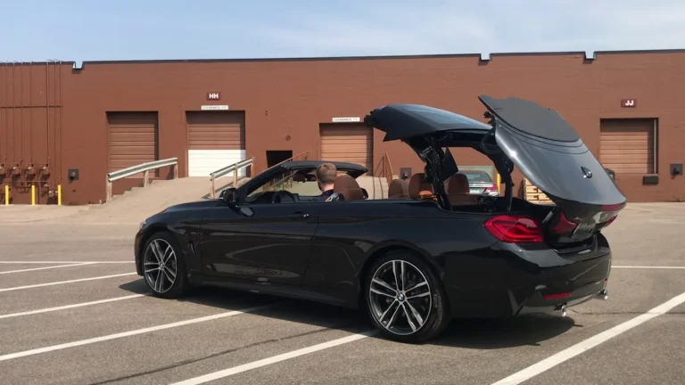 bmw 440i convertible car wash mode