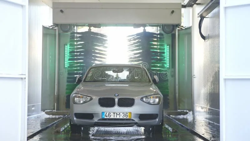 BMW automatic car wash