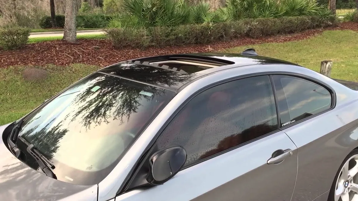 BMW car wash mode features