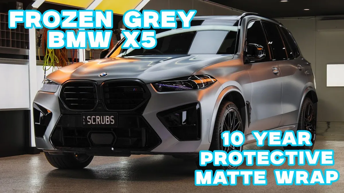 bmw ix matte paint