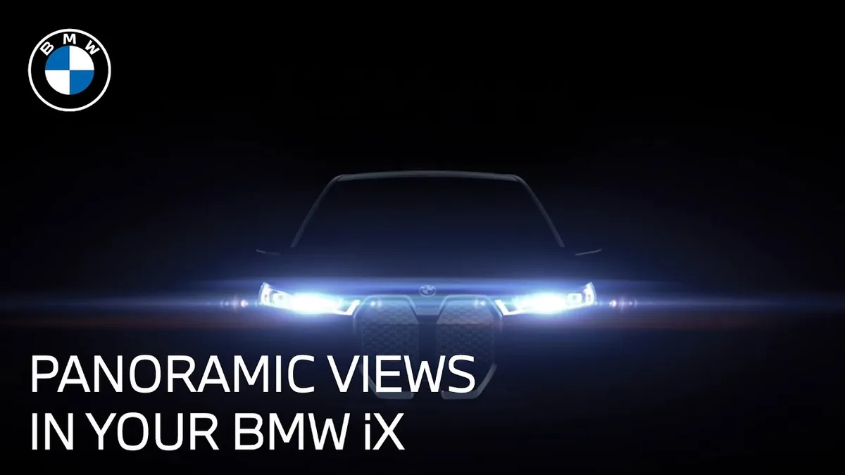 bmw ix panoramic roof