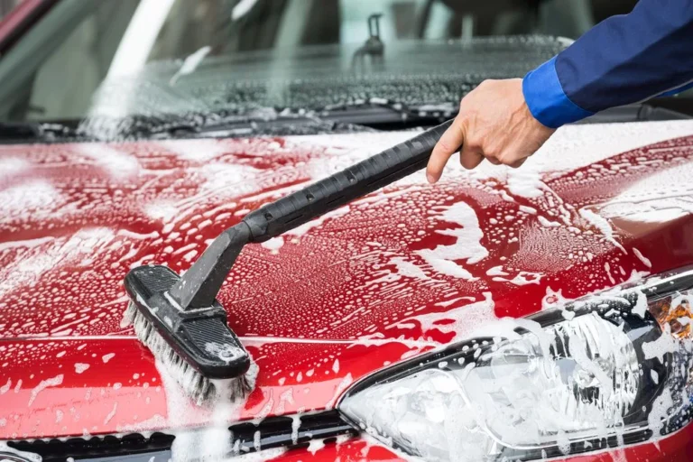 brush wash damage cars