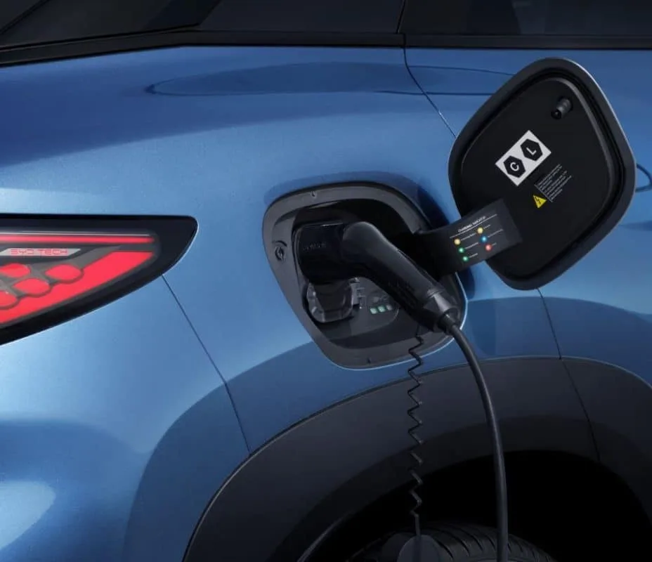 BYD charging port