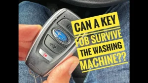 car keys in washing machine