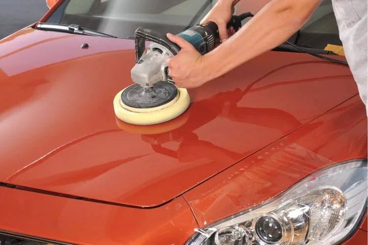 car paint correction polishing
