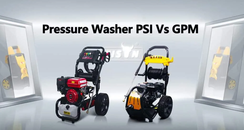 car pressure washer PSI GPM chart