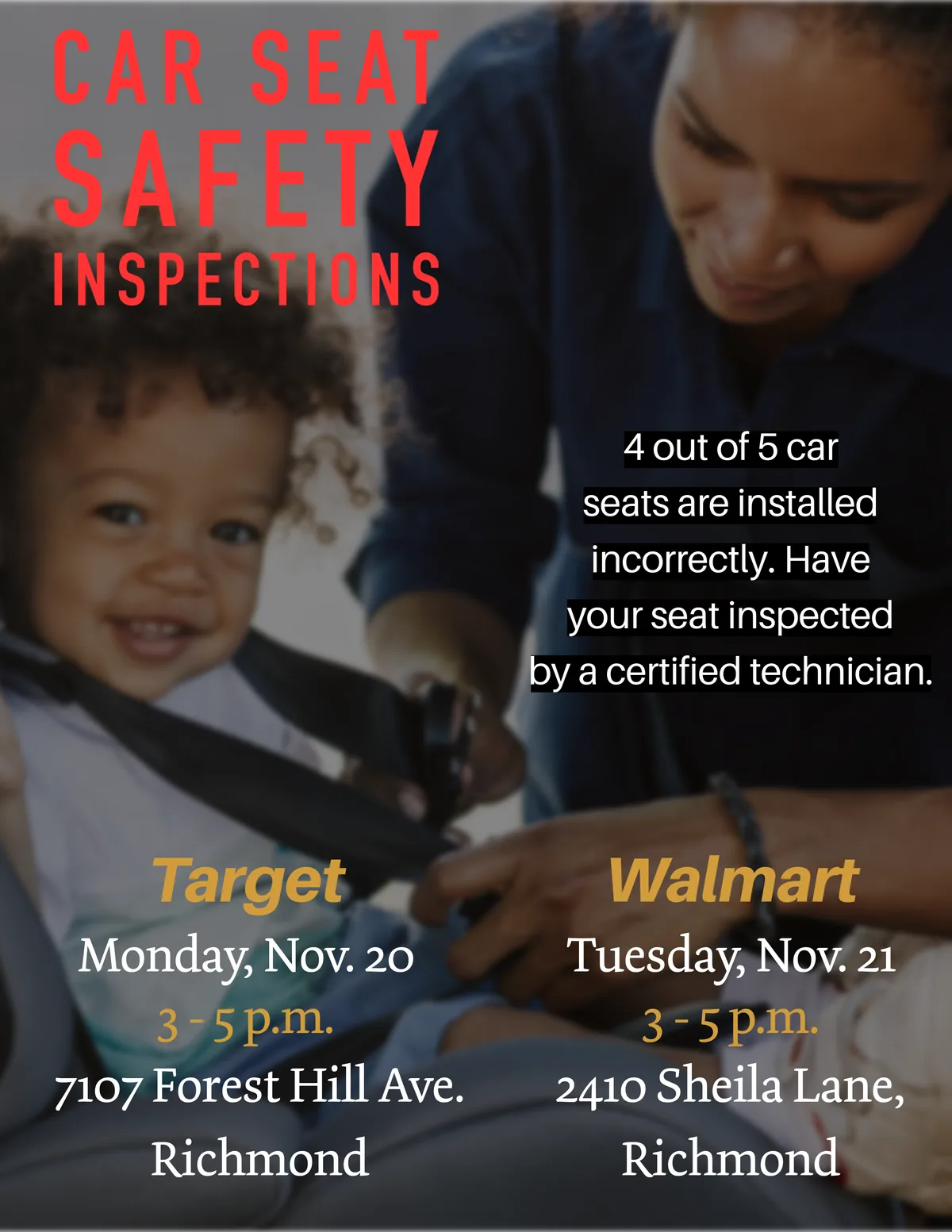 car seat inspection Georgia
