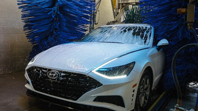 car wash brush for car is ok?