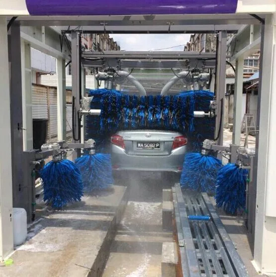 car wash conveyor belt mechanism