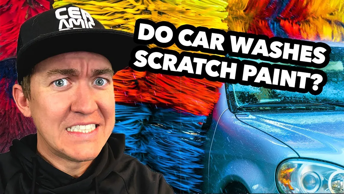 car wash damage scratches