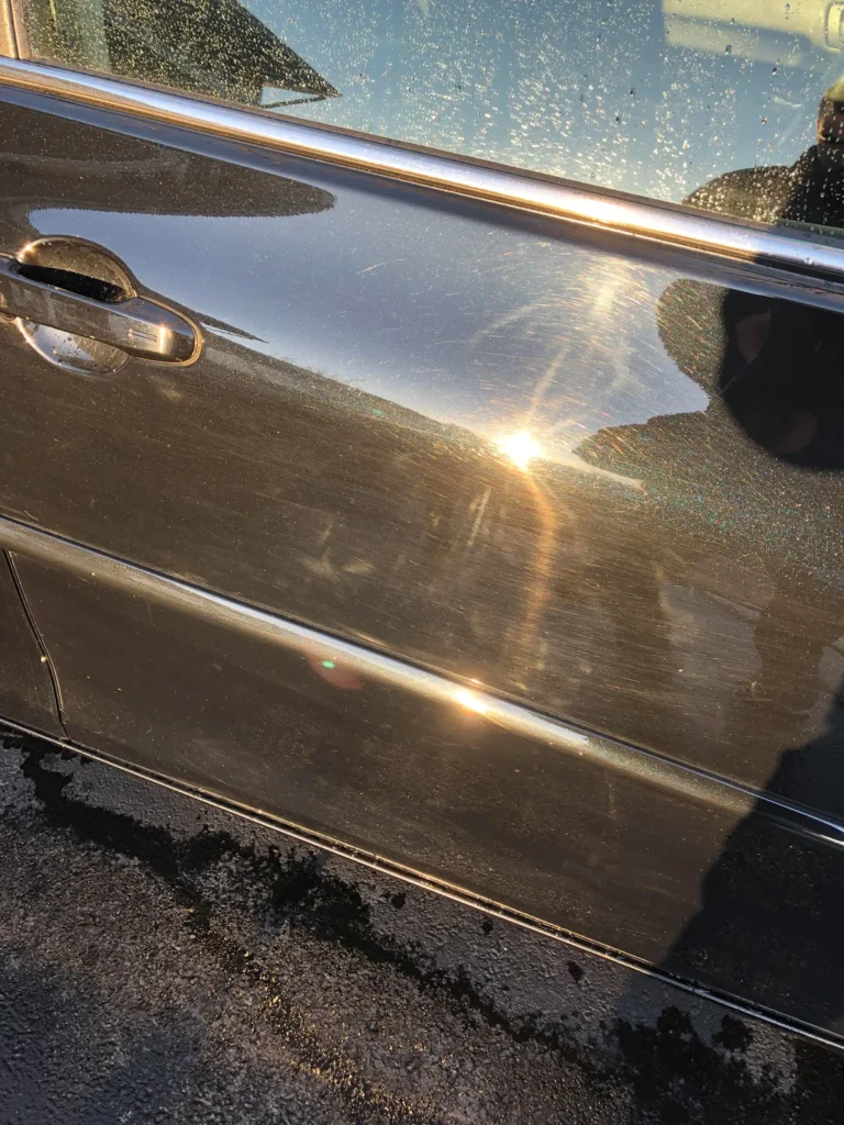 car wash damage to my car