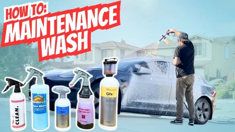 car wash manual