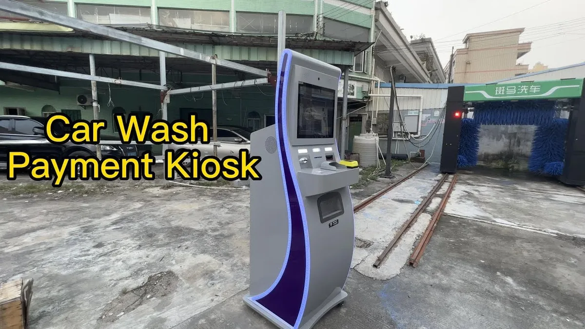 car wash payment terminal