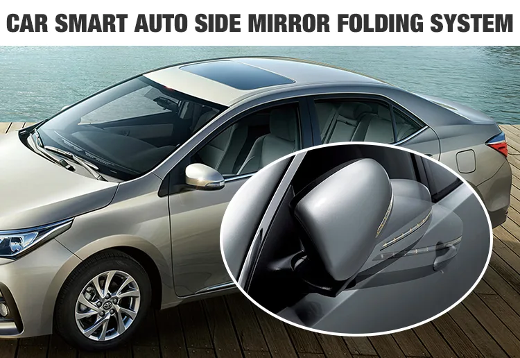 car wash preparation folding mirrors