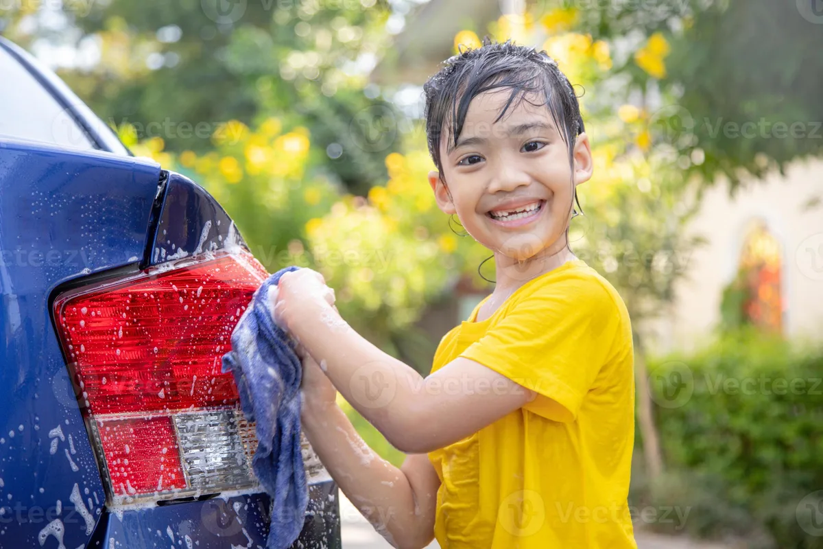 car wash safety for kids