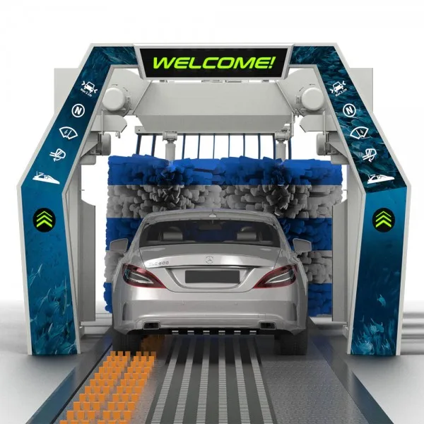 car wash sensor alignment diagram