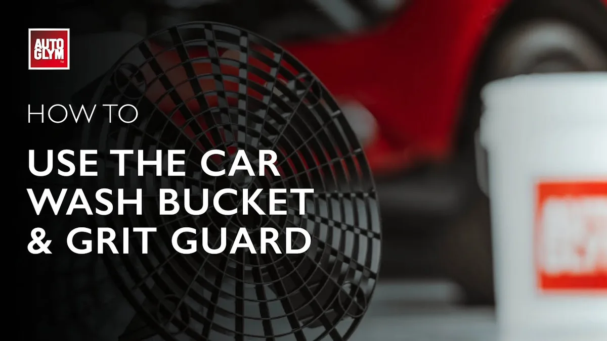 car wash supplies single bucket
